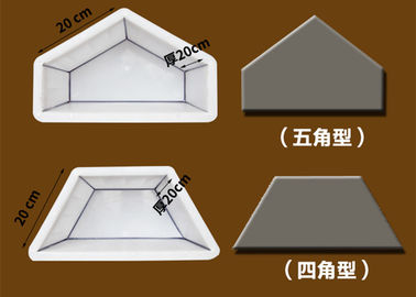 China La media pavimentadora hexagonal del patio moldea el material de los PP buena dureza de 20 * de los 20cm proveedor